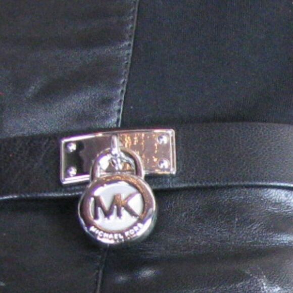 Michael kors black leather knee high boots 5.5 - Picture 10 of 10